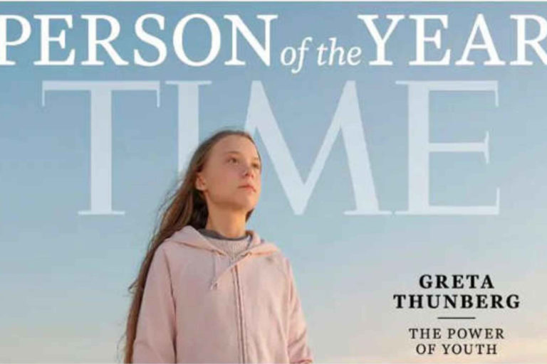 Person of the year 2019 Greta Thunberg